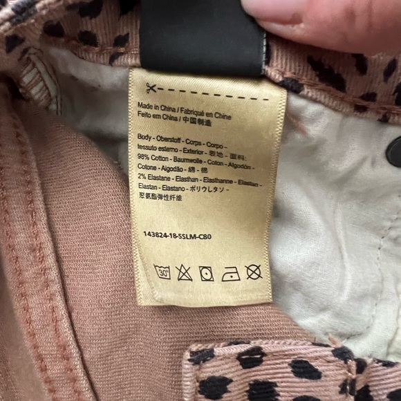 Scotch & Soda | leopard jeans size 28 - Picture 10 of 11